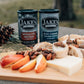 Jakes Nut Roasters Savory Mixed Pack Almonds Variety (4 Pack) - Includes Bloody Mary, Mesquite Smoked, Bleu Cheese, Hatch Chile - 7 Ounce
