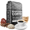 Moontower Adaptogen Coffee - Mushroom Coffee With Ashwagandha, Lions Mane, & Reishi, Organic Mushrooms Blend, Medium Roast Groun