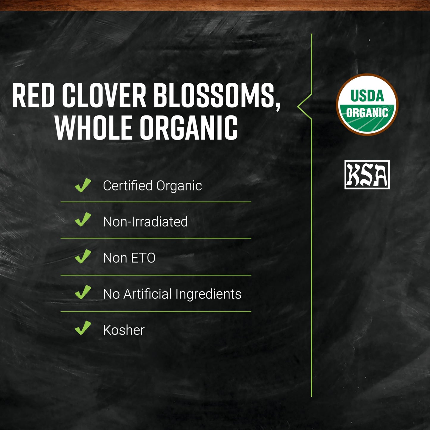 Frontier Co-op Organic Dried Whole Red Clover Blossoms, 8 oz, Bulk Bag - Edible Flower for Herbal Tea, Soups, and DIY Recipes