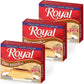 Royal Flan Dessert Mix - 3 Pack of 3.8oz Boxes - Simple Dessert for The Whole Family - 24 Servings Total