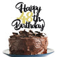 Klionjor 48Th Birthday Cake Topper & Decoration - Happy Birthday Party Decoration Gift Plugin