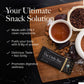 Truvani Plant Based Snack Bars | Chocolate Brownie 4 Pack | 7g Protein | USDA Organic and Vegan | The Only Bar | Dairy, Soy, and