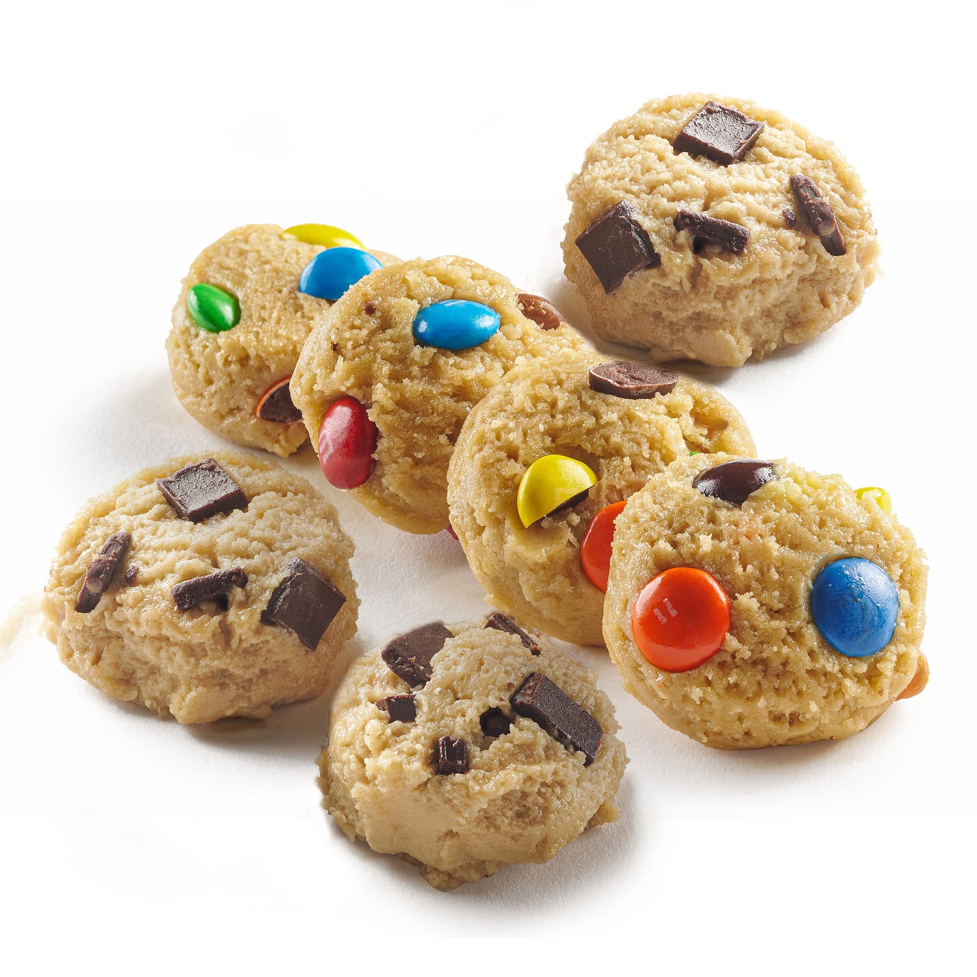 David's Cookies Preformed Frozen Cookie Dough Chocolate Chunk & Candy 80 count