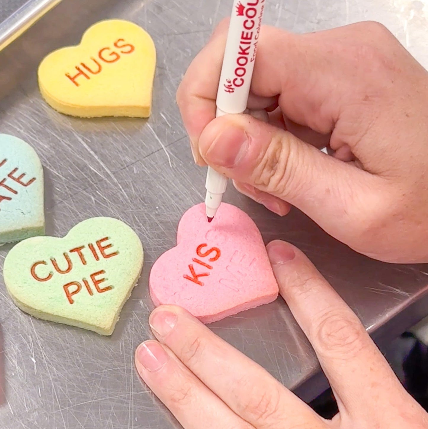 The Cookie Countess Red Fine Tip Food Marker - 2 Pack