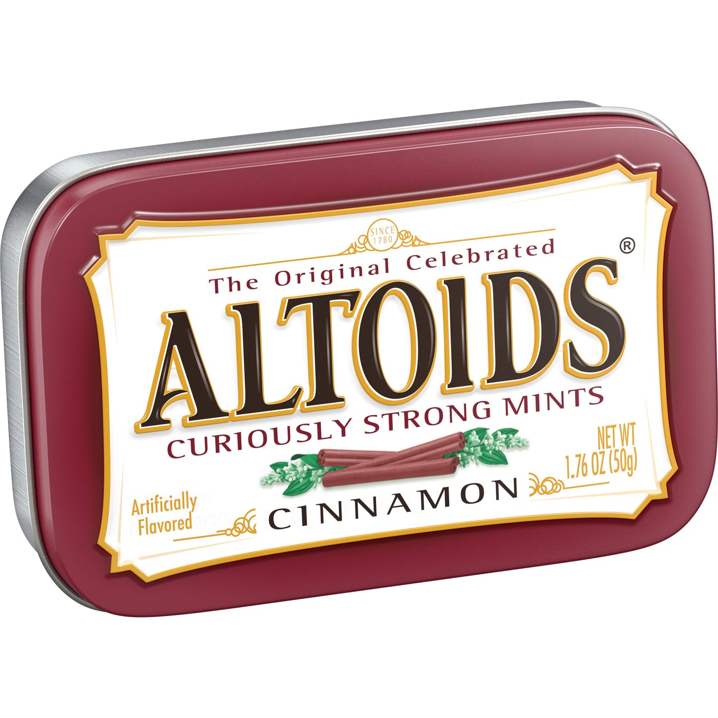 Altoids Cinnamon Curiously Strong Mints, 1.76 Ounce Each (3 Pack, 5.28 Ounce Total)