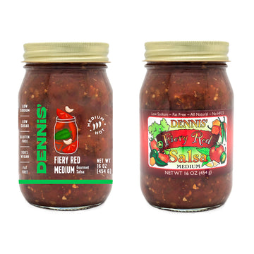 All-Natural Fiery Red Salsa by Dennis Gourmet | This fresh, hearty restaurant salsa is low in sugar, calories, carbs, and sodium