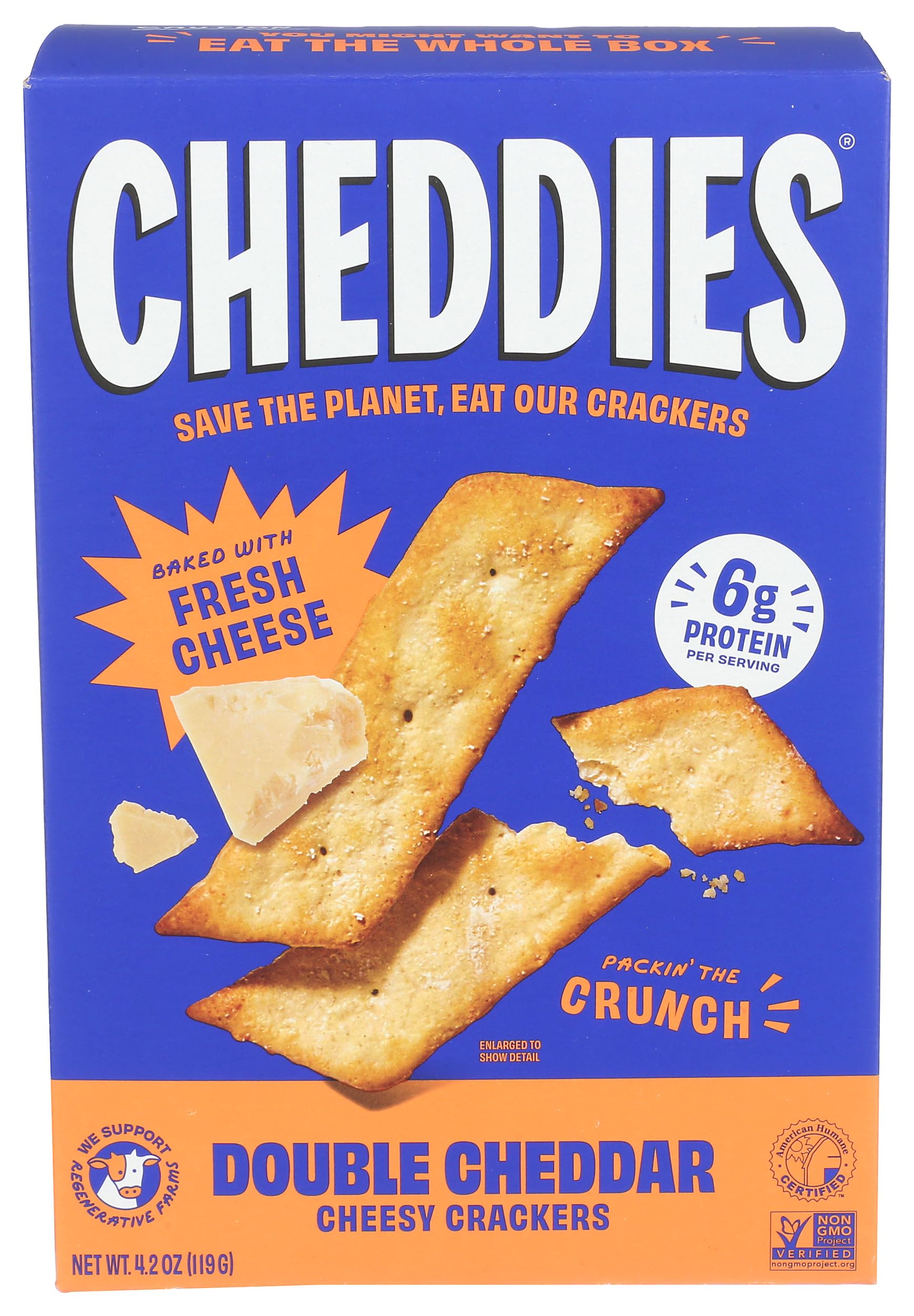 Cheddies er Double Cheddar 4.2 OZ