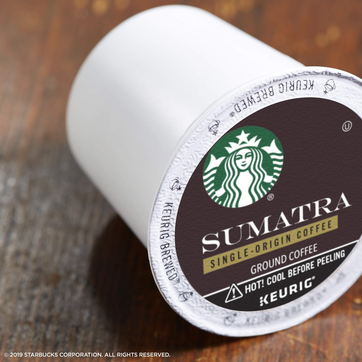 Starbucks Sumatra Dark Roast Coffee Pods for Keurig, 0.42 oz, 24 Count, Coffee