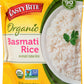 TASTY BITE Organic Basmati Rice, Ready to Eat, Vegan, Gluten-Free, 8.8 Ounce, Microwavable