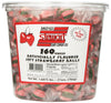 Stewart Old Fashioned Strawberry Flavored Pure Sugar Candy Puff Balls - Individually Wrapped Candy Snack, Fat-Free, Cholesterol-