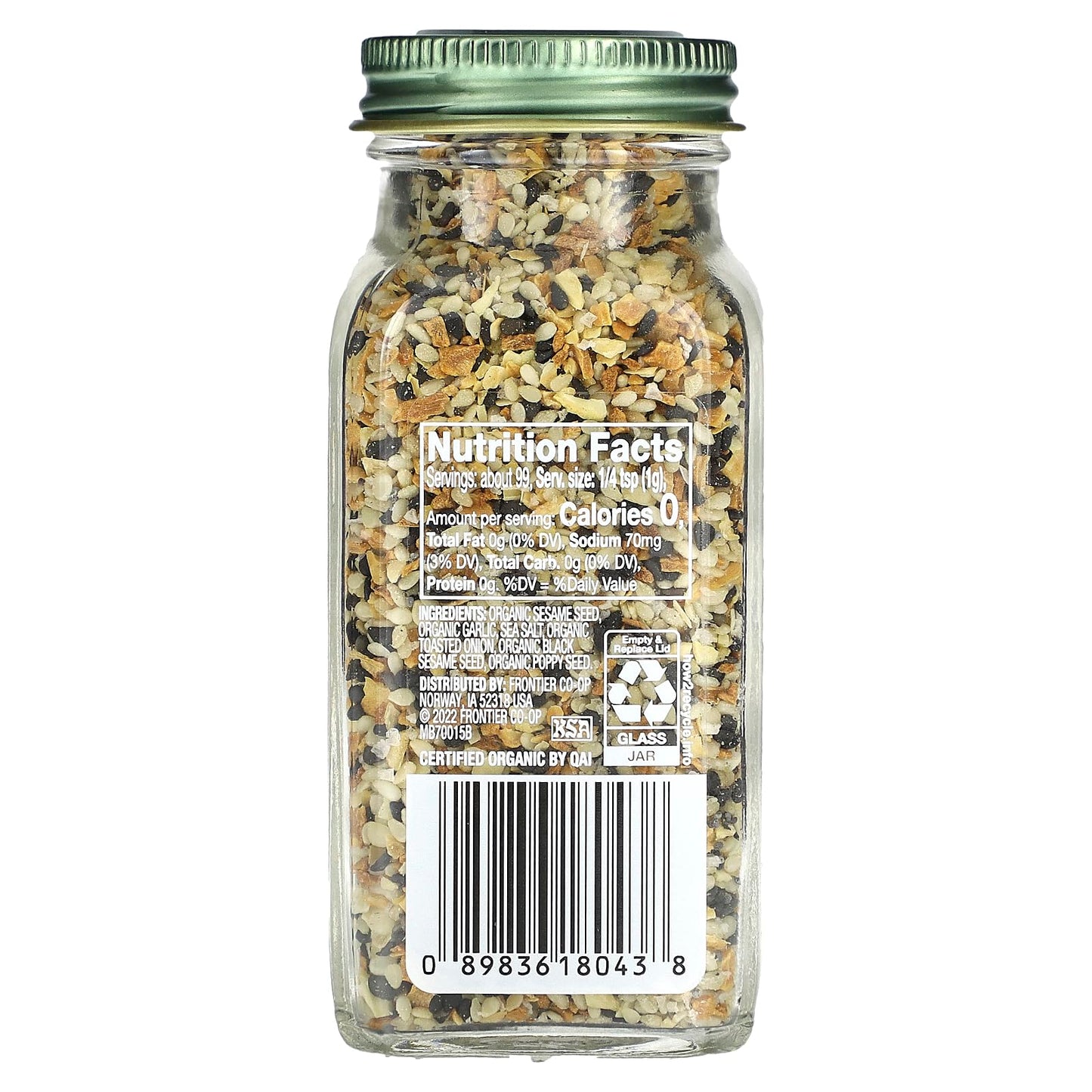 Simply Organic Organic Everything Spice Blend, 3.49 Oz