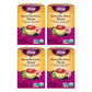Yogi Tea Spiced Blackberry Focus - Organic Black Tea with Caffeine - 16 Bags per Pack (4 Packs)