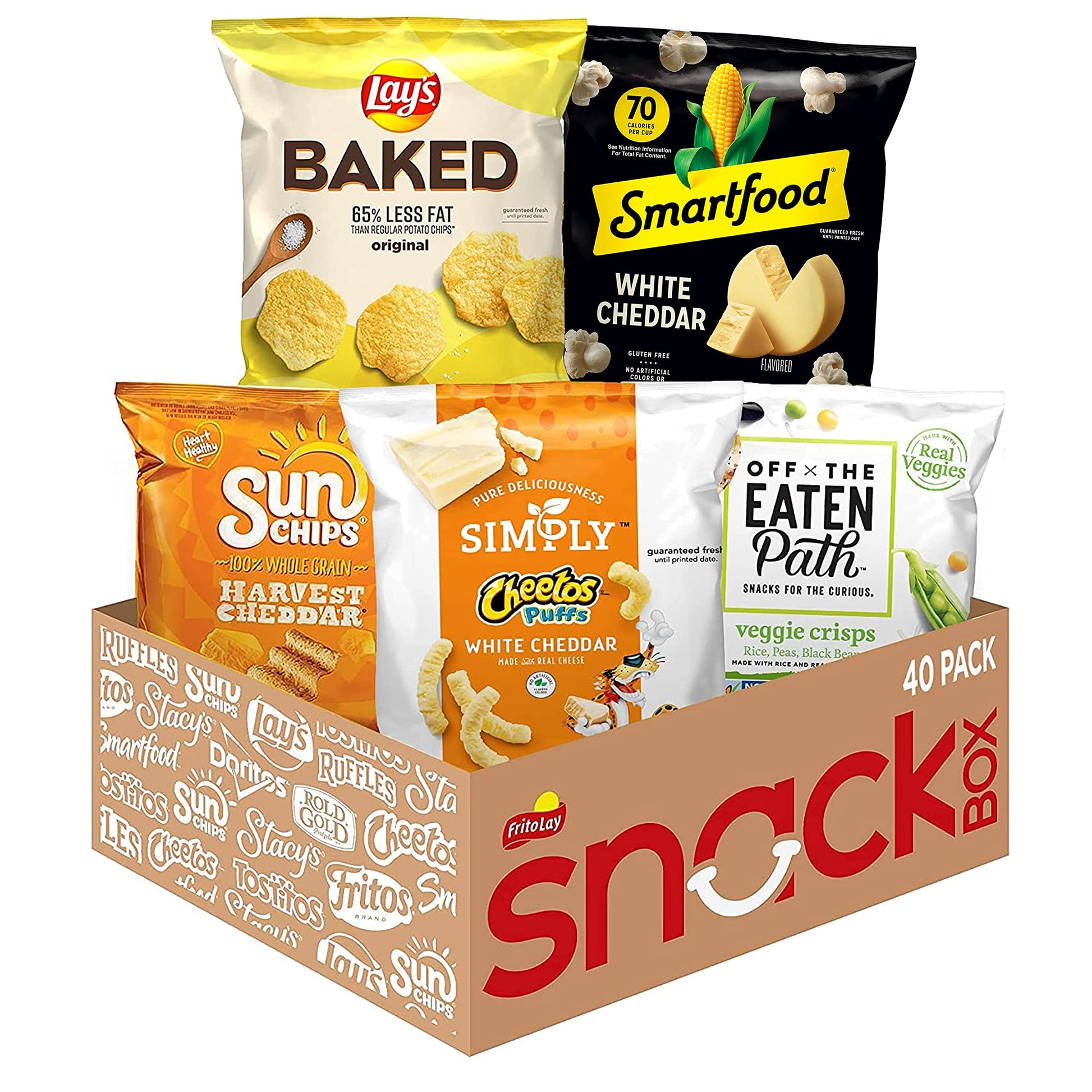 Frito Lay Ultimate Smart Care Package Variety Pack, (Pack Of 40)