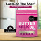 Healthier Comforts Buttermilk Powder - Kosher, Gluten Free, Non-GMO - 12oz