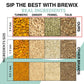 BREWIX Ayurvedic Detox Herbal Tea Bags - Caffeine-Free Herbal Tea, 30 Pyramid Tea Bags, Supports Digestion and Daily Vitality