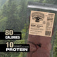 Old Trapper Beef Jerky, Old-Fashioned Flavor, 80 Count, 21oz, 10g Protein, Delicious Snack