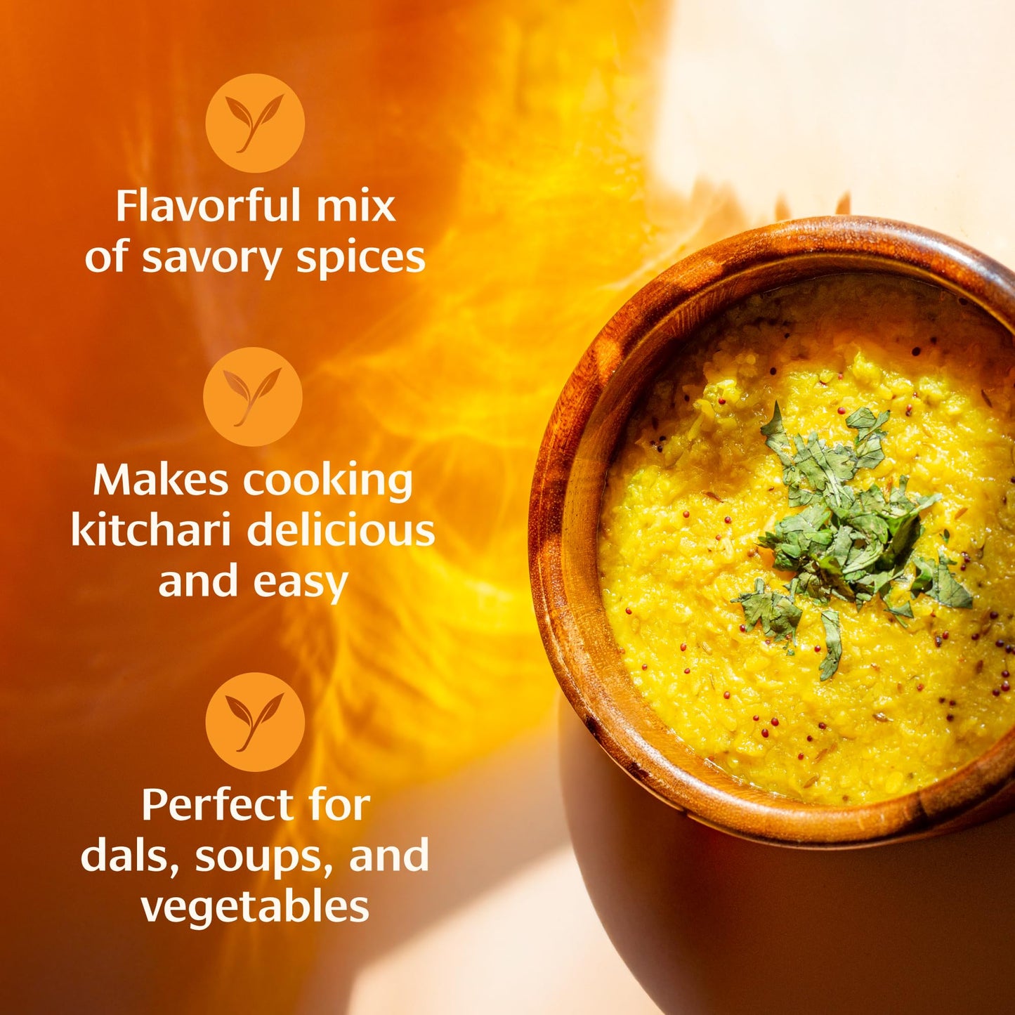Banyan Botanicals Kitchari Kit - Organic Yellow Mung Dal, Basmati Rice, Kitchari Spice Mix & Ghee to Make Kitchari - for Ayurved