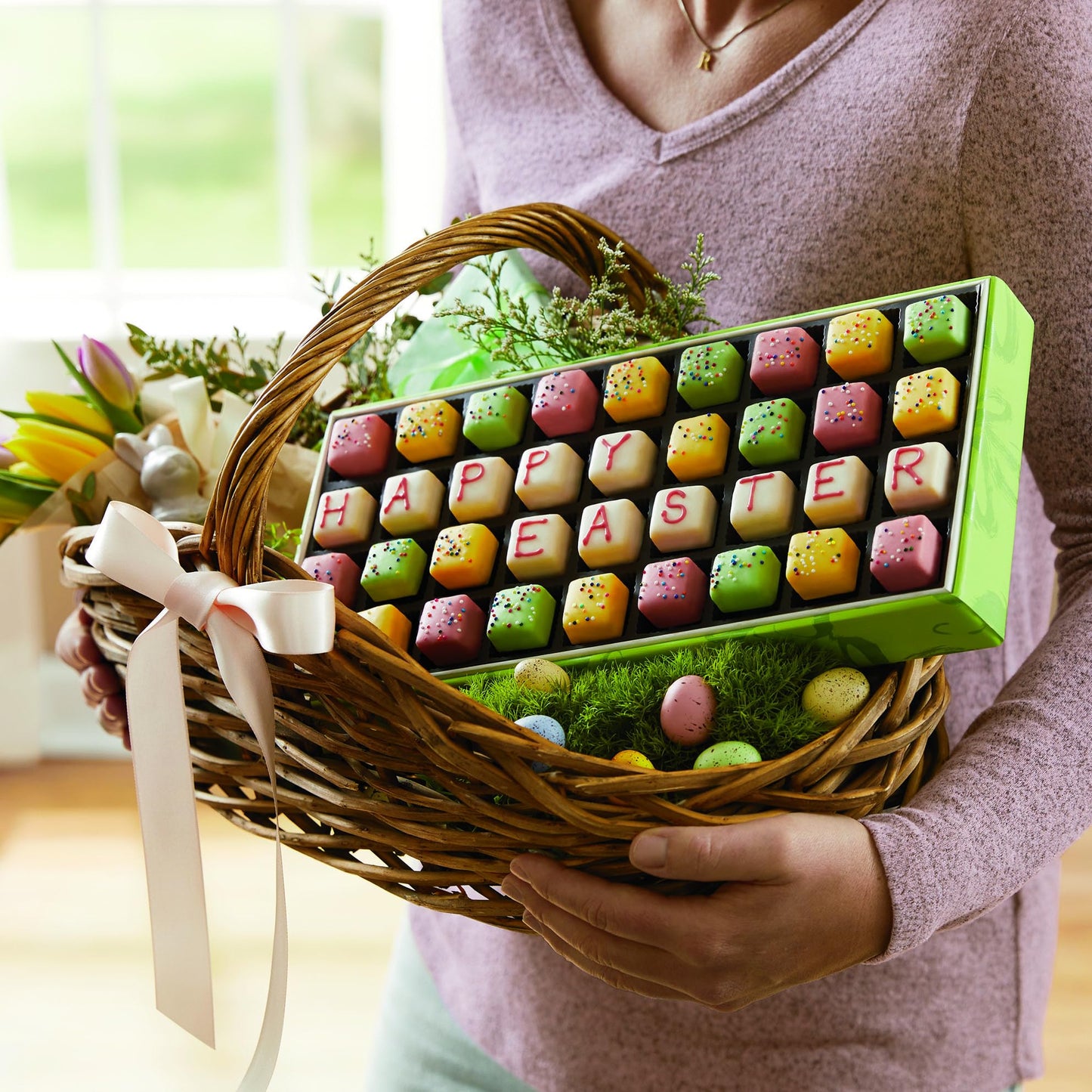 The Swiss Colony Happy Easter Petits Fours - 2 Boxes