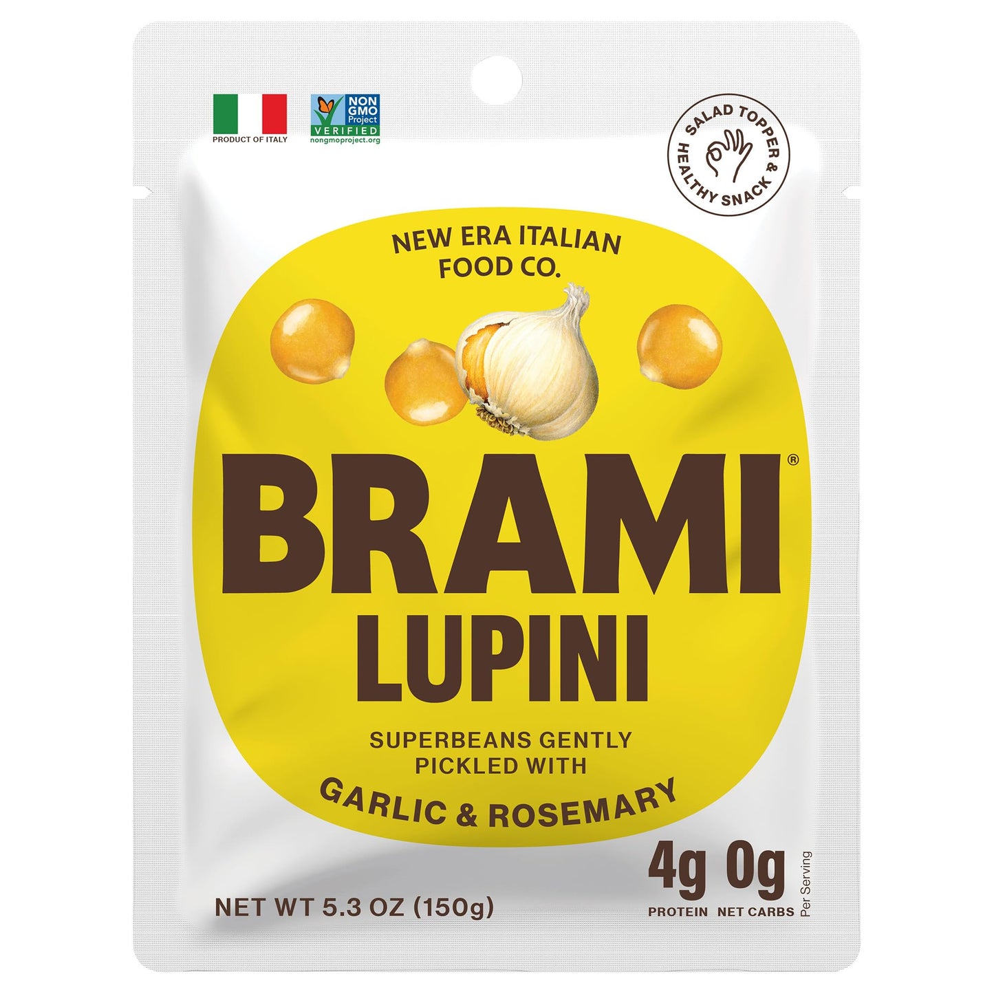 Brami Beans Garlic & Herb Beans 5.3 Oz