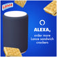 Lance Sandwich Crackers, Captains Wafers Peanut Butter and Honey, 10 Packs, 6 Sandwiches Each