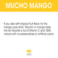 AriZona Fruit Juice Cocktail, Mucho Mango, 22 Fl Oz (Pack of 12)