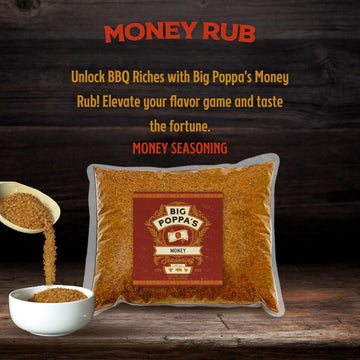 Big Poppa Smokers BBQ Rub – Gluten-Free Seasoning Blend for Meat – 5 lb Bag – Model 121BPS