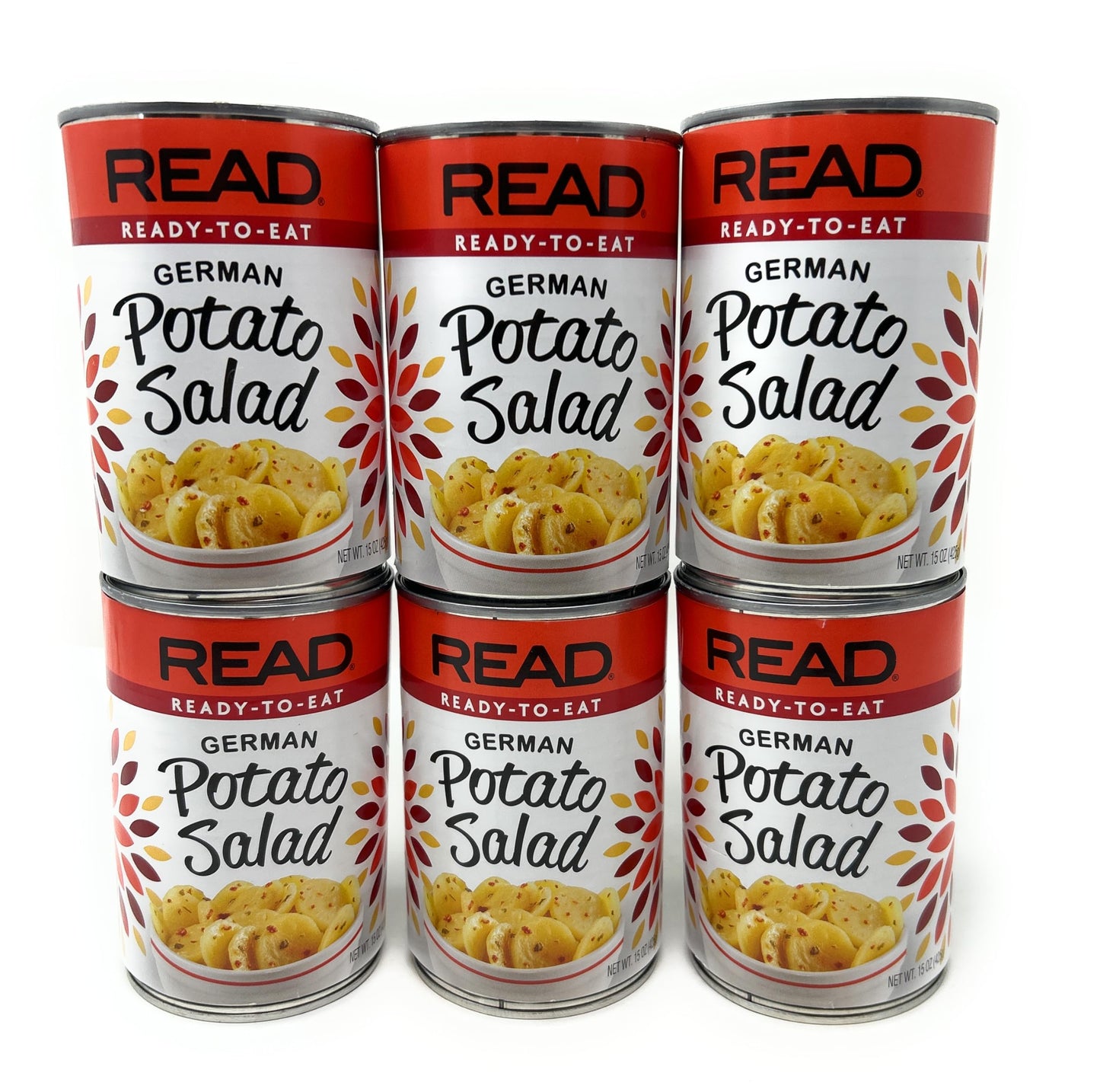 Read, German Potato Salad, 15oz Can (Pack of 6)