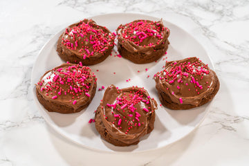 Bakerpan Pink Nonpareils Sprinkles - 7 Ounces Pink Sprinkles For Cake Decorating - Edible Nonpareils For Cupcakes, Ice Cream, Ca