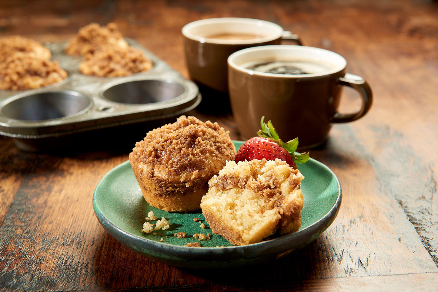 Xo Baking Co. Gluten Free Coffee Cake Gourmet Baking Mix With Crumb Topping; Non-Gmo; Kosher; Rice Free; Soy Free; Dairy Free; P
