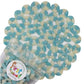 FirstChoiceCandy Gummy Rings (Sour Mini Blue Raspberry, 4.5 Pound (Pack of 1))