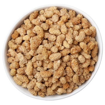 Ziba Foods Wild Grown Dried Mulberries | Non-GMO, Vegan, Whole 30 Friendly & Paleo, Dried Fruit | Wild Grown Superfood Naturally