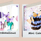 Sugar Robot Edible Butterflies - Pastel Cake Toppers - Wafer Material - 4x0.5 - Purple - Assorted Sizes - Made in the USA