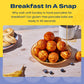 Feel Good Foods Gluten Free Blueberry Pancake Balls | Frozen Breakfast Snacks | 12.7 oz