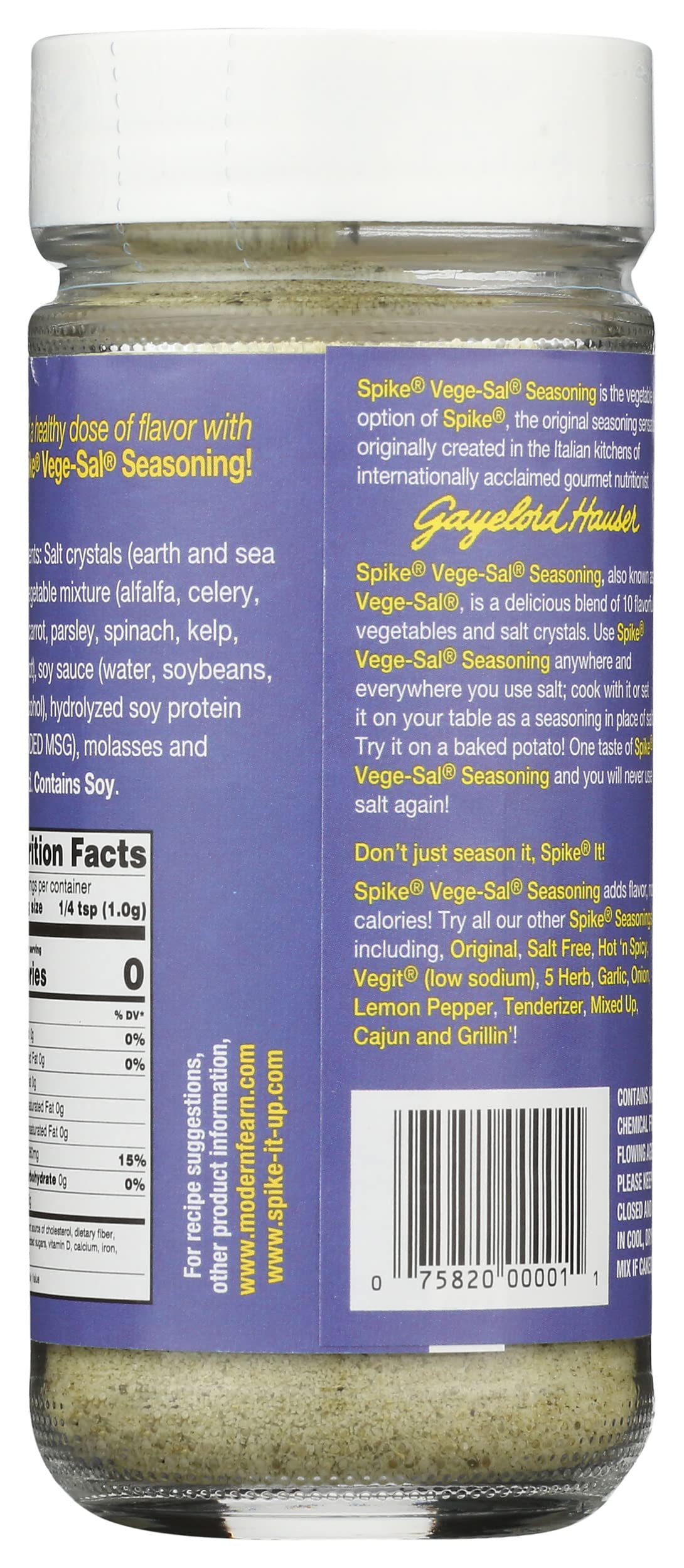Modern Products Spike Vege-Sal Magic! -- 4 oz