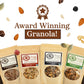 Maple Nut Kitchen Paleo Granola Variety Pack - High Protein, Gluten-Free, Vegan - Southern Cherry Almond, Northern Berry Harvest