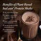 Isagenix Plant-Based Protein Shake, Vegan Meal Replacement, 27.7 oz, 14 Servings, Rich Chocolate