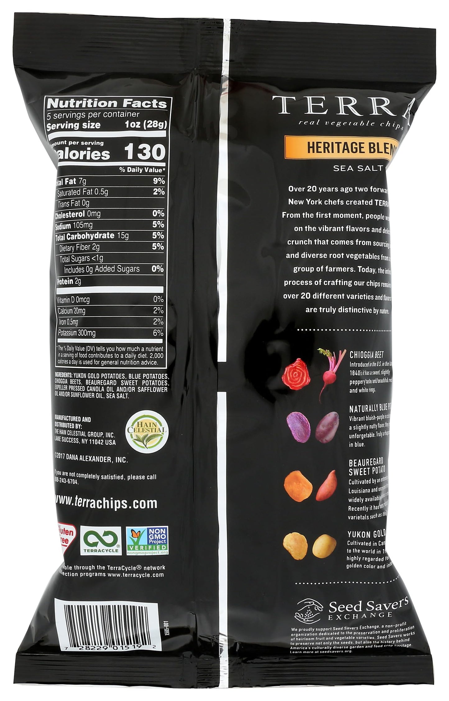 Terra, Heritage Blend Chips, 5 Ounce