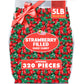 Strawberry Hard Candy - 5 Pounds - Strawberry Bon Bons - Strawberry Filled Hard Candies - Red and Green Candy - Classic Hard Can