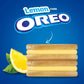 OREO Lemon Creme Sandwich Cookies, Family Size, 12 - 20 oz Packs