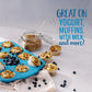 Oatsome Blueberry Protein Granola, 10G Protein, Gluten Free, Made With Whole Grain Organic Oats, Real Blueberries, & Hemp Seeds,