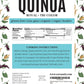 Cereausly Organic Tri-Color Quinoa, Non-GMO, Vegan, Gluten-Free, 25 LB