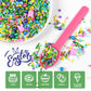 Edible Easter Sprinkles for Cake Decorating, Edible Rabbit Sprinkles, Round Sprinkles, Pearl Sprinkles, and Jimmy Sprinkles for