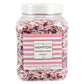 Pink, Purple & White Sprinkles Jimmies 1.98 Pounds Container, Sprinkles For Cake Decorating, Cake Sprinkles, Sprinkles For Bakin