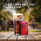 Coke Zero Mini-Can 7.5 fl oz, 6 Pack - Refreshing Zero Sugar Beverage, Compact Size