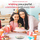 Davids Cookies Happy Birthday Cookies Bucket With Thin Crispy Cookies And Butter Pecan Meltaways Treats - Gourmet Cookies Gift B