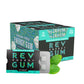 REV Caffeine Energy Gum, Spearmint, Sugar Free, Regular Strength, 60mg per Gum, 72 Count (12 Packs)