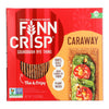 Finn Crisp Caraway Sourdough Rye Thins, Caraway Crispbread, 7 Ounce Boxes (Pack of 9)