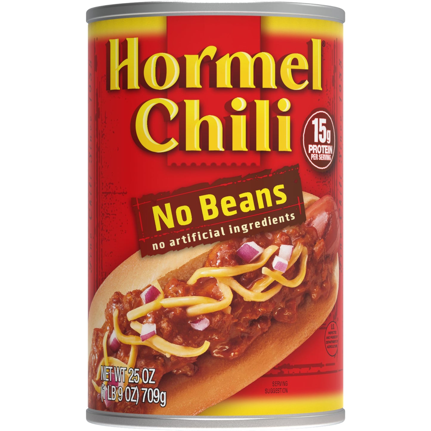 Hormel Chili No Beans, 25 Oz