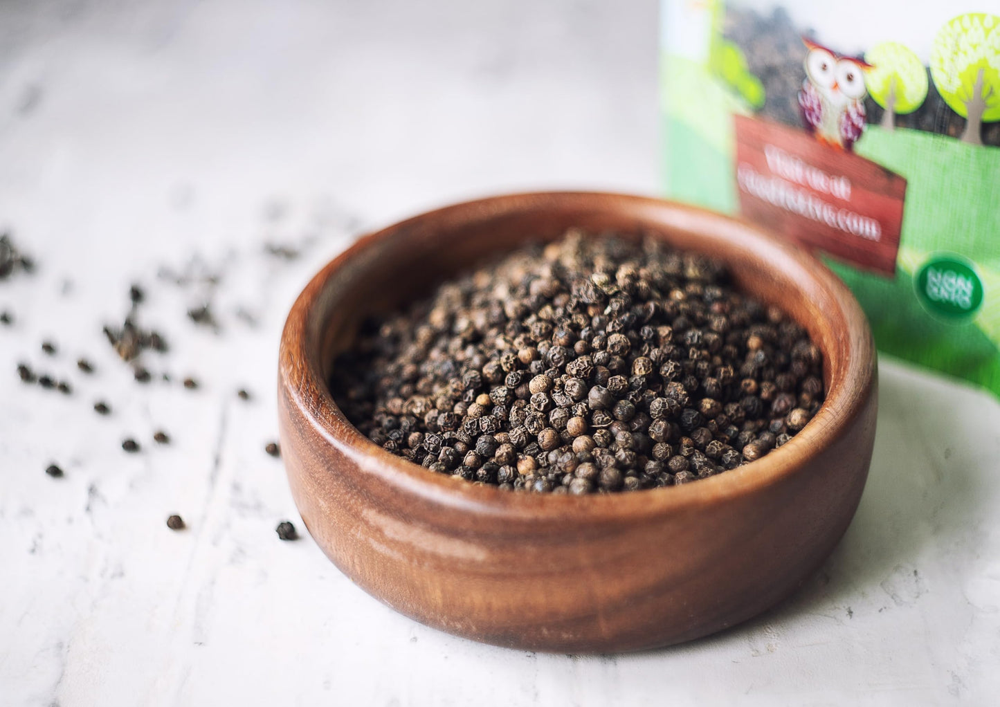 Food To Live - Organic Black Pepper, 8 Ounces - Whole Dried Peppercorns, Non-Gmo, Kosher, Vegan, Bulk, Great For Spicing And Seasoning, Perfect For Grinder Refill