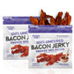 Wicked Cutz Smoked BBQ Bacon Jerky, 24g Protein, Tender & Easy to Chew, 2 Ounce (Pack of 2)